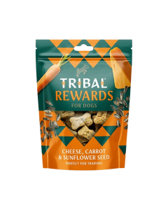 Tribal Beloningssnack Kaas, wortel & Zonnebloempit 125 g