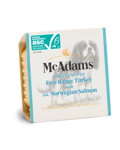 McAdams Nat Hondenvoer Vrije Uitloop Kalkoen met Noorse Zalm 150 g