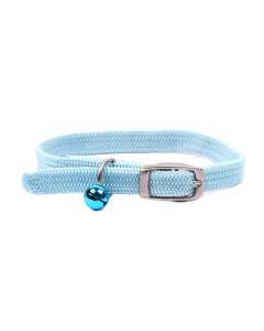 Great&Small Kattenhalsband met Belletje Blauw 30 cm