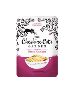 Cheshire Cat's Garden Nat Kattenvoer Senior/Sterilised Kip 85 g