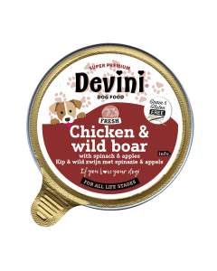 Devini Wet Dog Food Chicken & Wild Boar 85 g