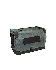 Great & Small Active Soft Pet Crate Grey 61 x 41 cm
