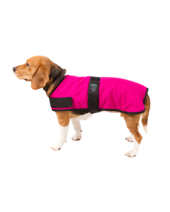 Great&Small Country Padded Dog Coat Raspberry