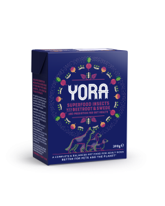 Yora Nat Hondenvoer Insect met Rode Biet & Koolraap 390 g