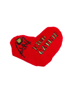 King Catnip Cat Toy Heart