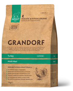 Grandorf Dry Dog Food Adult Large Turkey