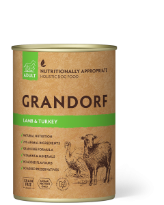 Grandorf Nat Hondenvoer Adult Lam & Kalkoen 400 g