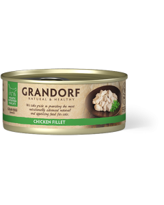 Grandorf Nat Kattenvoer Kippenborst 70 g