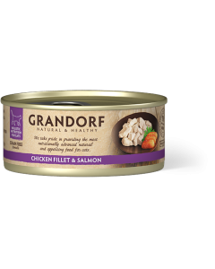 Grandorf Wet Cat Food Chicken Breast with Salmon 70 g