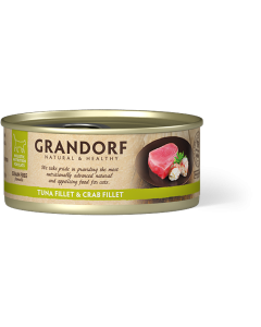 Grandorf Wet Cat Food Tuna Fillet with Crab 70 g