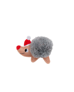 Great & Small Christmas Cat Toy Hedgehog Pompom 9 cm