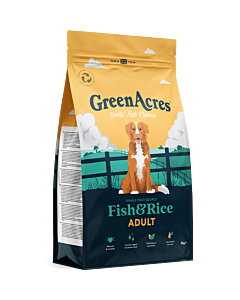 GreenAcres Hondenbrokken Adult Vis & Rijst