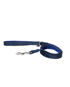 Penrose Leiband Blauw Fluweel 120 cm