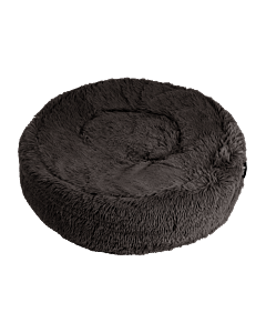 District70 Round Dog Bed Fuzz 2.0 Dark Grey