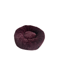 51DN Donut voor Katten Supersoft Aubergine 50 x 50 x 17 cm