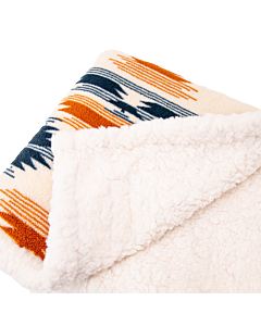 Great&Small Snuggle & Snooze Deken Aztec Print Sherpa 120 x 70 cm