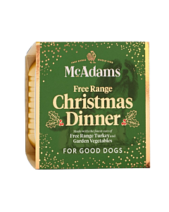 McAdams Christmas Dinner Wet Dog Food Turkey 150 g