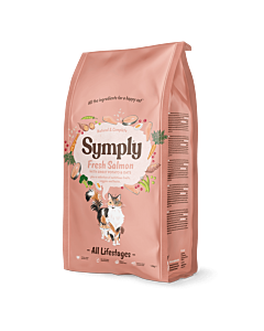 Symply Dry Cat Food Fresh Salmon 375 g