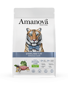 Amanova Kattenbrokken Sterilised Delicious Lam