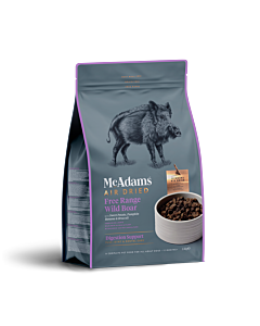 McAdams Luchtgedroogde Hondenbrokken Digestive Adult Wild Zwijn
