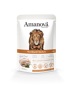 Amanova Nat Kattenvoer Adult Sterilised Kip 85 g