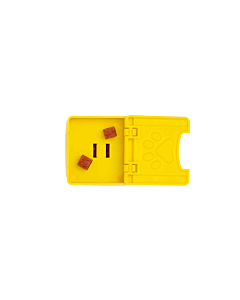 Pawzler Hondenpuzzel Zoey Pawzle Geel 4 stuks 6 cm