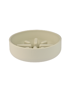 51DN Sili Anti-Schrok Voerbak Hond Off White