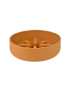 51DN Sili Anti-Schrok Voerbak Hond Oker