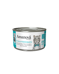 Amanova Nat Kattenvoer Tonijn & Ansjovis Bouillon 70 g