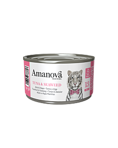 Amanova Wet Cat Food Tuna & Seaweed Jelly 70 g