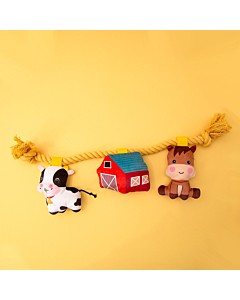 Great&Small Hondenspeelgoed Boerderijvriendjes Touw 40 cm