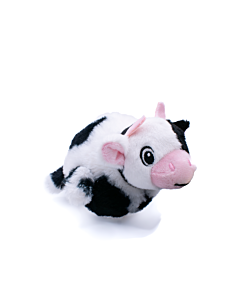 Great&Small Hondenspeelgoed Boerderijvriendjes Bouncy Koe 13 cm