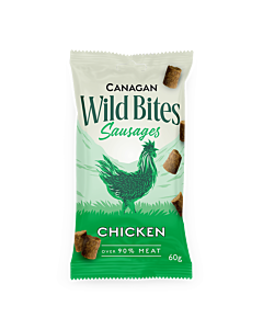 Canagan Hondensnack Wild Bites Kip 60 g