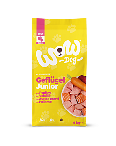 WOW Hondenbrokken Junior Gevogelte
