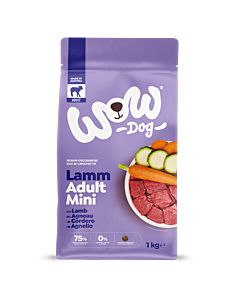 WOW Hondenbrokken Adult Mini Lam 1 kg