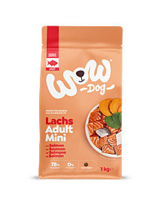 WOW Hondenbrokken Adult Mini Zalm 1 kg