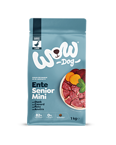 WOW Hondenbrokken Senior Mini Eend 1 kg