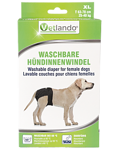Vetlando Wasbare Luier voor Teefjes XL