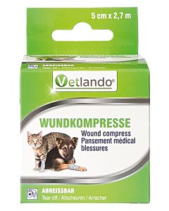 Vetlando Wondkompres 5 cm x 2,7 m