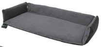 Petlando Windowsill Cushion with Draft Stop Grey 58 x 27 x 4 cm
