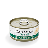 Canagan Wet Cat Food Chicken with Seabass 75 g