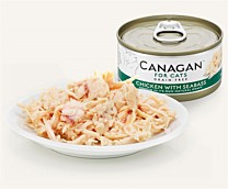 Canagan Wet Cat Food Chicken with Seabass 75 g