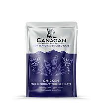 Canagan Wet Cat Food Senior, Overweight & Sterilised Cats with Free Run Chicken 85 g