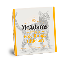 McAdams Wet Cat Food Free Range Chicken 100 g