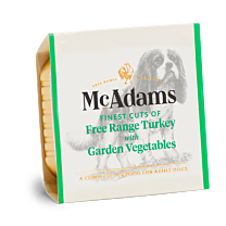 McAdams Wet Dog Food Free Range Turkey with Garden Vegetables 150 g