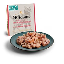 McAdams Wet Cat Food Free Range Chicken with Atlantic Prawns 100 g