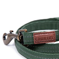 Great&Small Country Leiband Hond Groen 120 x 2 cm