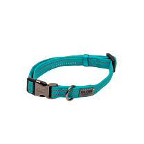 Great&Small Glow Reflecterende Halsband Hond Turquoise