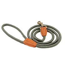 Great&Small Country Rope Trigger Dog Lead Green