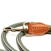 Great&Small Country Rope Trigger Dog Lead Green